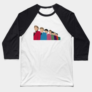 BTS Variety - Dynamite Colors Photoshoot Baseball T-Shirt
